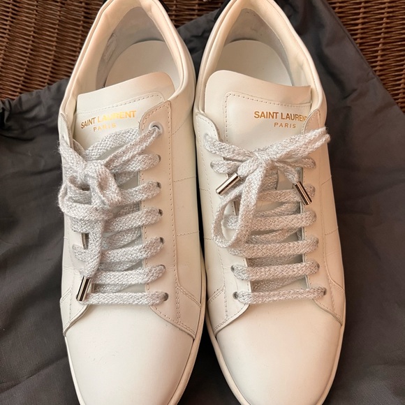 Yves Saint Laurent women’s sneakers with Lips details size 41 1/2 (US-10.5) - Picture 4 of 8